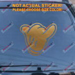 Shaka Loose Hand Gesture Decal Sticker Car Vinyl pick size color style d - Image 12