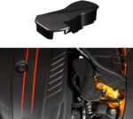 JSWAN Carbon Fiber Engine Room Wire Protection Cover for Toyota Supra A90 GR MK5 Car Hood Modification Parts Engine Room Harness Cover Automobile Exterior Trim Replacement Accessories - Image 2