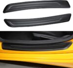 JSWAN 100% Real Carbon Fiber Car Door Pedal Cover for Supra GR A90 MK5 2019-2023 Car Internal Door Sill Trim Strip Sticker, Interior Decoration Accessories (Bright Black) - Image 7