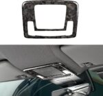 JSWAN Carbon Fiber Car Reading Light Cover Trim Fit for 11th Gen Civic Type r FL5 (2023) Typer Front Roof Reading Lamp Cover Car Reading Light Trim Panel Frame Overlay (Bright Black) - Image 8