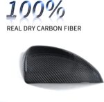 JSWAN Carbon Fiber Car Side Mirror Covers Compatible with BRZ & GR86 Rear Rear View Mirrors Stickers Cap Cover Trim, Car Exteriors Sticker - Image 5