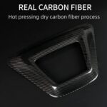 JSWAN Carbon Fiber Rear Tail Light Lamp Cover Trim Kit for Toyota Supra GR A90 MK5 2019-2024 Car Reverse Light Cover Exterior Reverse Light Guard Protection Cover Car Rear Brake Light Stickers - Image 6