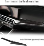JSWAN Carbon Fiber Dashboard Cover Wrap for BMW 3 Series G20 320i 330i 325i M240i M2 (2023) LHD Center Console Dashboard Panel Trim Cover, Dash Cover Wrap Cap Sticker - Image 3