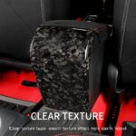 JSWAN Real Carbon Fiber Center Console Armrest Rear Cover Trim Fit for 11th Gen Civic Type r FL5 Typer Center Armrest Rear Kick Protection Cover Gloss Matte Interior Accessories (Forging) - Image 6