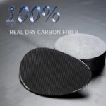 JSWAN Real Carbon Fiber Fuel Tank Cover Fit for Subaru BRZ Scion FRS Toyota FT86 Direct Add-On gas fuel door cover Gas Lid Cap Fuel Filler Cover Gas Tank Cap Cover - Image 3