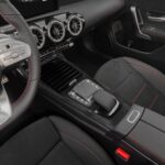 JSWAN Carbon Fiber Gear Shift Panel Trim Cover Sticker for Mercedes Benz AMG A35 A45 A45S W177 Center Console Panl Trim Cover, Interior Decoration Sticker - Image 6