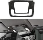 JSWAN Carbon Fiber Car Reading Light Cover Trim Fit for 11th Gen Civic Type r FL5 (2023) Typer Front Roof Reading Lamp Cover Car Reading Light Trim Panel Frame Overlay (Bright Black) - Image 7