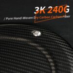 JSWAN Real Carbon Fiber Replacement Gas Tank Door for Toyota Supra GR A90 MK5 2019-2024 Gloss JDM Retro style Fuel Tank Cap Car Fuel Filler Door Replace Accessories - Image 6