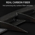 JSWAN Carbon Fiber Front Fog Light Eyebrow Cover for Supra A90 MK5 Headlights Trim Frame Decoration Patch Front Bumper Spoiler Sticker Bumper Armor Cover - Image 4