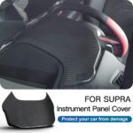 JSWAN Carbon Fiber Center Console Dashboard Panel Cover for Toyota Supra GR A90 A91 MK5 2019-2024 Dash Panel Trim Cover, Console Panel Trim Cover Bezel, Gauges Panel Sticker, Car Interior Accessories - Image 3