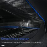 JSWAN Carbon Fiber Car Central Control Volume Knob Decorative Frame Sticker for Supra GR A90 LHD Air Conditioner Switch Panel Cover Sticker,Car Interior Accessories - Image 4