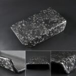 JSWAN Carbon Fiber Center Console Cover Armrest Protector for Tesla Model 3 Model Y Center Armrest Box Cover Sticker Interior Accessories (Bright Forging) - Image 2