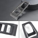 JSWAN Carbon Fiber Car Door Button Trim Switch Cover for BRZ GR86 LHD Car Window Lift Button Frame Sticker Car Interior Accessories - Image 5