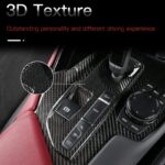 JSWAN Carbon Fiber Fit for Toyota Supra GR A90 A91 MK5 2019-2023 Gear Shift Panel Trim Cover, Gear Shift Console Anti-Scratch Panel Protector Frame Cover (for Left Hand Drive) - Image 6
