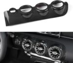 JSWAN Carbon Fiber Center Console Dashboard Air Conditioning Vent Panel Outlet Cover for Mercedes Benz CLA/A Class A180 A200 A35L A45S CLA35 CLA45 CLA45S W118 W177 V177 Air Outlet Cover Sticker - Image 2