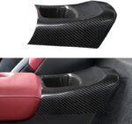 JSWAN Real Carbon Fiber Central Control Armrest Box Cover Stickers for Toyota GR Supra A90 Central Control Armrest Box Storage Cover Car Interior Accessories (Style-1 for Left Drive) - Image 7