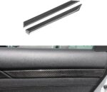 JSWAN 100% Carbon Fiber Door Panel Interior Door Moulding Trims Cover for 10th Gen Civic 2016-2021 Door Panel Armrest Cover Trim, Civic Door Sill Handle Protector Cover (2 pcs for Front Doors) - Image 2