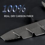 JSWAN Real Carbon Fiber Side Fender Air Vent Outlet Cover Fit for Subaru BRZ Scion FRS FT86 Shark Grille Spoiler Skirts Side Door Fender Air Vent Outlet Garnish Trim Exterior Accessories - Image 3