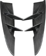 JSWAN Carbon Fiber Front Fog Light Eyebrow Cover for Supra A90 MK5 Headlights Trim Frame Decoration Patch Front Bumper Spoiler Sticker Bumper Armor Cover - Image 6