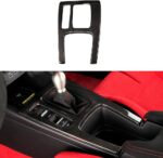 JSWAN Real Carbon Fiber Center Console Gear Shift Panel Cover Trim Central Control Panel Frame for 11th Gen Type R FL5 Typer (2023) Central Control Panel Gear Frame Cover (Matte Black) - Image 8