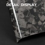 JSWAN Real Carbon Fiber Center Console Armrest Rear Cover Trim Fit for 11th Gen Civic Type r FL5 Typer Center Armrest Rear Kick Protection Cover Gloss Matte Interior Accessories (Forging) - Image 5