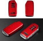 JSWAN Real Carbon Fiber Car Key Fob Cover Protector Shell for KIA EV6 GT/Gline (7 Buttons) Keyless Remote Control Smart Key Case Protector Cover (7 Buttons-Bright Black) - Image 8