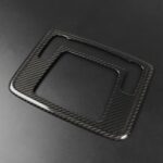 JSWAN Carbon Fiber Car Reading Light Cover Trim Fit for 11th Gen Civic Type r FL5 (2023) Typer Front Roof Reading Lamp Cover Car Reading Light Trim Panel Frame Overlay (Bright Black) - Image 3