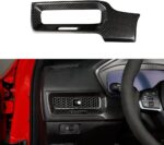 JSWAN Carbon Fiber Dashboard Air Vent Wind Outlet Panel Cover Fit for 11th Gen Civic Type r FL5 (2023) Typer Car Pilot Air Vent Outlet Panel Cover Headlight Power Switch Panel Cover (Forging) - Image 8