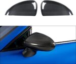 JSWAN Carbon Fiber Car Side Mirror Covers Compatible with BRZ & GR86 Rear Rear View Mirrors Stickers Cap Cover Trim, Car Exteriors Sticker - Image 2