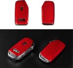 JSWAN Real Carbon Fiber Car Key Fob Cover Protector Shell for KIA EV6 GT/Gline (7 Buttons) Keyless Remote Control Smart Key Case Protector Cover (7 Buttons-Bright Black) - Image 7