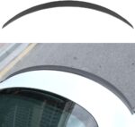 JSWAN Real Carbon Fiber Rear Spoiler Wing Fit for Tesla Model Y Rear Lip Trunk Spoiler Tail Spoiler Wing Rear Trunk Spoiler Lip Tail Wing Rear Trunk Lid (Model Y Gloss Black) - Image 7