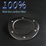 JSWAN Real Carbon Fiber Replacement Gas Tank Door for Toyota Supra GR A90 MK5 2019-2024 Gloss JDM Retro style Fuel Tank Cap Car Fuel Filler Door Replace Accessories - Image 3