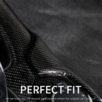 JSWAN Real Carbon Fiber Console Gear Shift Frame Side Cover Fit for Toyota Supra GR A90 MK5 2019-2024 Gear Shift Panel Trim Sticker, Dashboard Cover Central Control Cover - Image 6