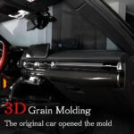 JSWAN Real Carbon Fiber Center Console Dashboard Trim Cover Fit For Toyota Supra GR A90 MK5 2019-2024 Dash Panel Trim Cover, Interior Trim Accessories - Image 5