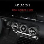 JSWAN Carbon Fiber Center Console Dashboard Air Conditioning Vent Panel Outlet Cover for Mercedes Benz CLA/A Class A180 A200 A35L A45S CLA35 CLA45 CLA45S W118 W177 V177 Air Outlet Cover Sticker - Image 6
