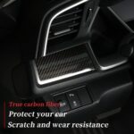 JSWAN Real Carbon Fiber Dashboard Panel Trim Sticker for 10th Gen Civic (2016-2021) Center Console Panel Cover Stickers, Interior Decoration Accessories Sticker (Left Side Part) - Image 5