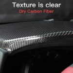 JSWAN Carbon Fiber Center Console Dashboard Panel Cover for Toyota Supra GR A90 A91 MK5 2019-2024 Dash Panel Trim Cover, Console Panel Trim Cover Bezel, Gauges Panel Sticker, Car Interior Accessories - Image 5