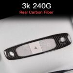 NA JSWAN Real Carbon Fiber Reading Light Stickers for Tesla Model 3/Y Interior Lamp Panel Decorative Cover Interior Parts (Bright Black 1 Pair) (cc229901) - Image 6