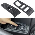 JSWAN Carbon Fiber Car Door Button Trim Switch Cover for BRZ GR86 LHD Car Window Lift Button Frame Sticker Car Interior Accessories - Image 2