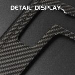 JSWAN Carbon Fiber Car Reading Light Cover Trim Fit for 11th Gen Civic Type r FL5 (2023) Typer Front Roof Reading Lamp Cover Car Reading Light Trim Panel Frame Overlay (Bright Black) - Image 6