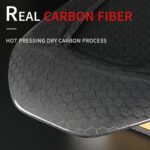 JSWAN True Carbon Fiber Replace The Original Car Seat Back Cover for Tesla Model 3 Model Y 2017-2022 Seatback Cover Backrest Replacement Protector Cover (Spherical Textured 1pcs) - Image 5