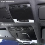 JSWAN Carbon Fiber Roof Reading Light Trim Cover for Supra A90 MK5 2021-2023 Reading Light Panel Cover Sticker Car Interior Decoration Accessories - Image 5