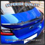 JSWAN Real Carbon Fiber Trunk Wing Spoiler Lip Fit for Subaru BRZ Scion FRS Toyota FT86 Duckbill Trunk Spoiler Wing Rear Spoiler Rear Trail Spoiler Lip High Kick Rear Wing Spoiler - Image 6