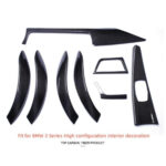 Carbon Fiber 8-piece Patch For BMW T-carbon Car Interior Accessories - Image 7