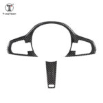 Carbon Fiber Car Steering Wheel Trim For BMW T-carbon Car Interior Accessories - Image 5