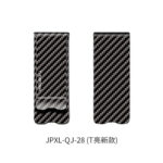 Carbon Fiber Glossy Mattle Black Texture Wallet Purse Money Clip Pocket Business Credit Card Cash Holder Wallet - Image 8