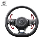Carbon Fiber Paddle Shift For Golf 7 MK7 T-carbon Shift Paddles Replacement Type Car Steering Wheel Paddle Shifter - Image 2
