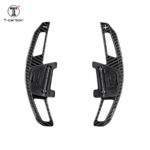 Carbon Fiber Paddle Shift For Golf 7 MK7 T-carbon Shift Paddles Replacement Type Car Steering Wheel Paddle Shifter