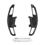 Carbon Fiber Paddle Shift For Golf 7 MK7 T-carbon Shift Paddles Replacement Type Car Steering Wheel Paddle Shifter - Image 8