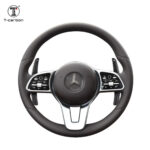 Carbon Fiber Paddle Shift For Mercedes Benz T-carbon Shift Paddles Replacement Type Car Steering Wheel Paddle Shifter - Image 2